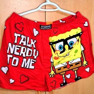 ⚡️2 / $10⚡️Spongebob Squarepants Men's Boxer Shorts Waist Size 36-38